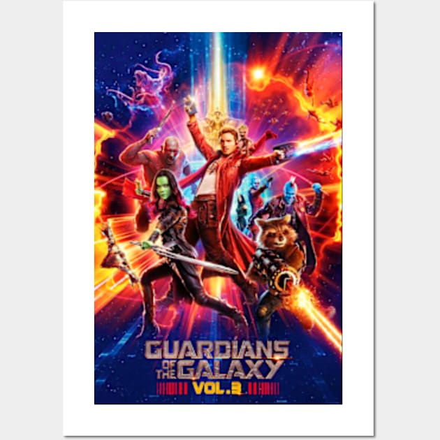 GOTG Vol 3 Wall Art by SecretGem